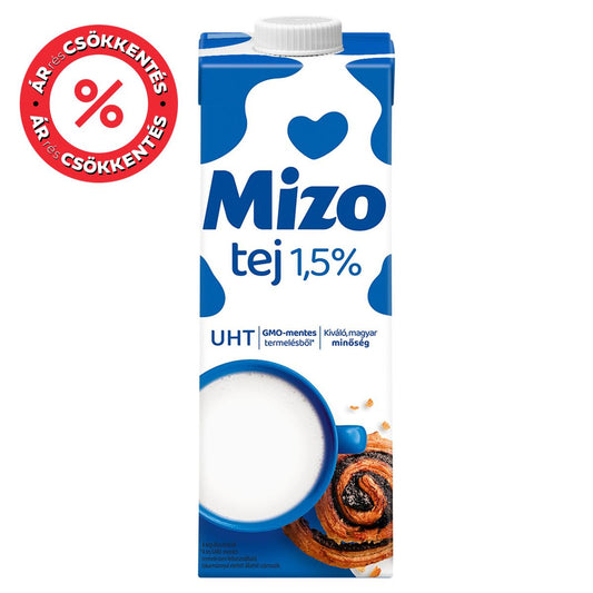 Mizo GMO-mentes UHT tej 1,5%