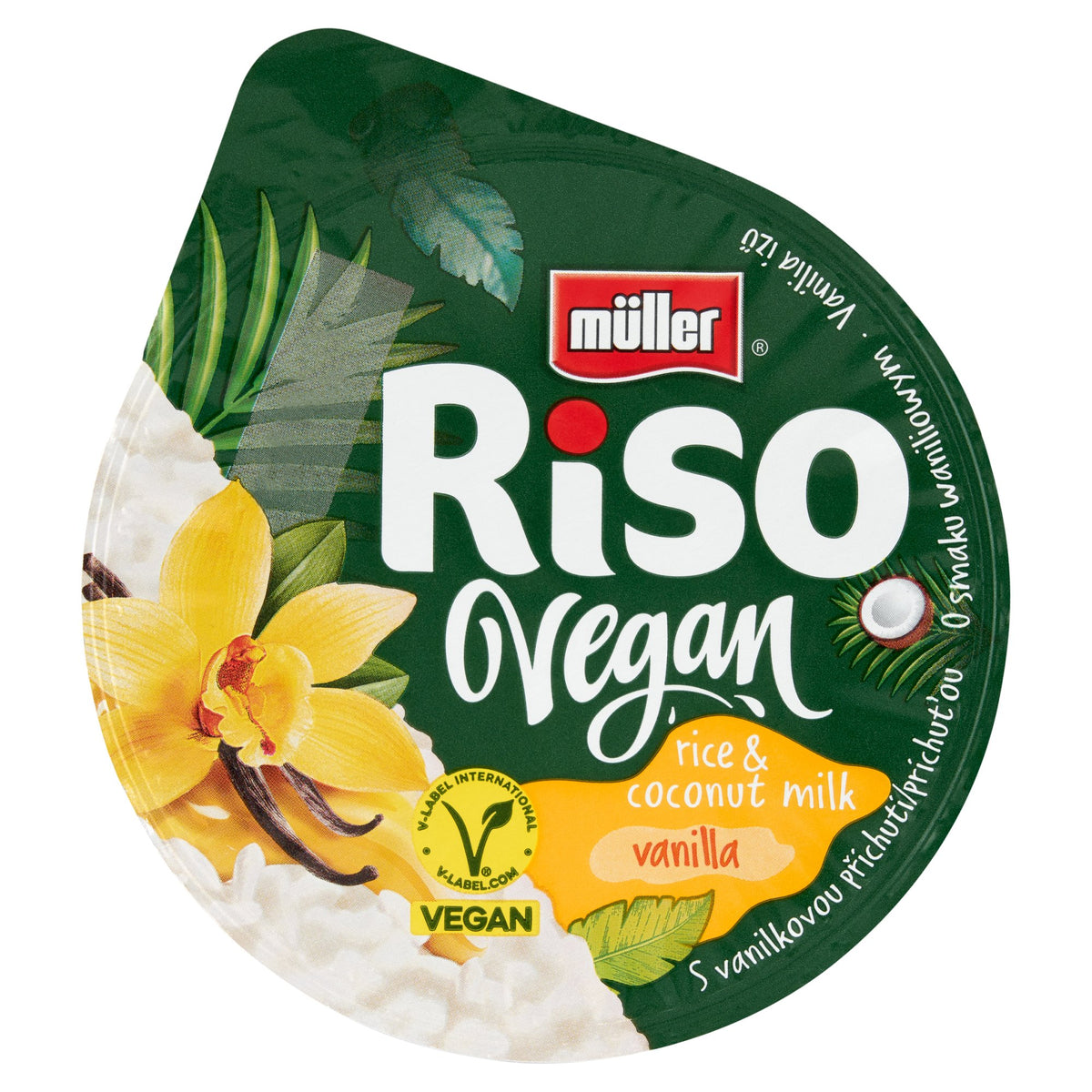 Müller Riso Vaníliás vegán desszert