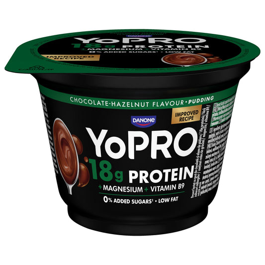 YoPRO Csokoládé- és mogyoróízű tejdesszert